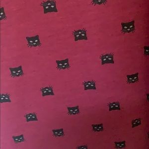 RARE LulaRoe Classic Tee Black Cats